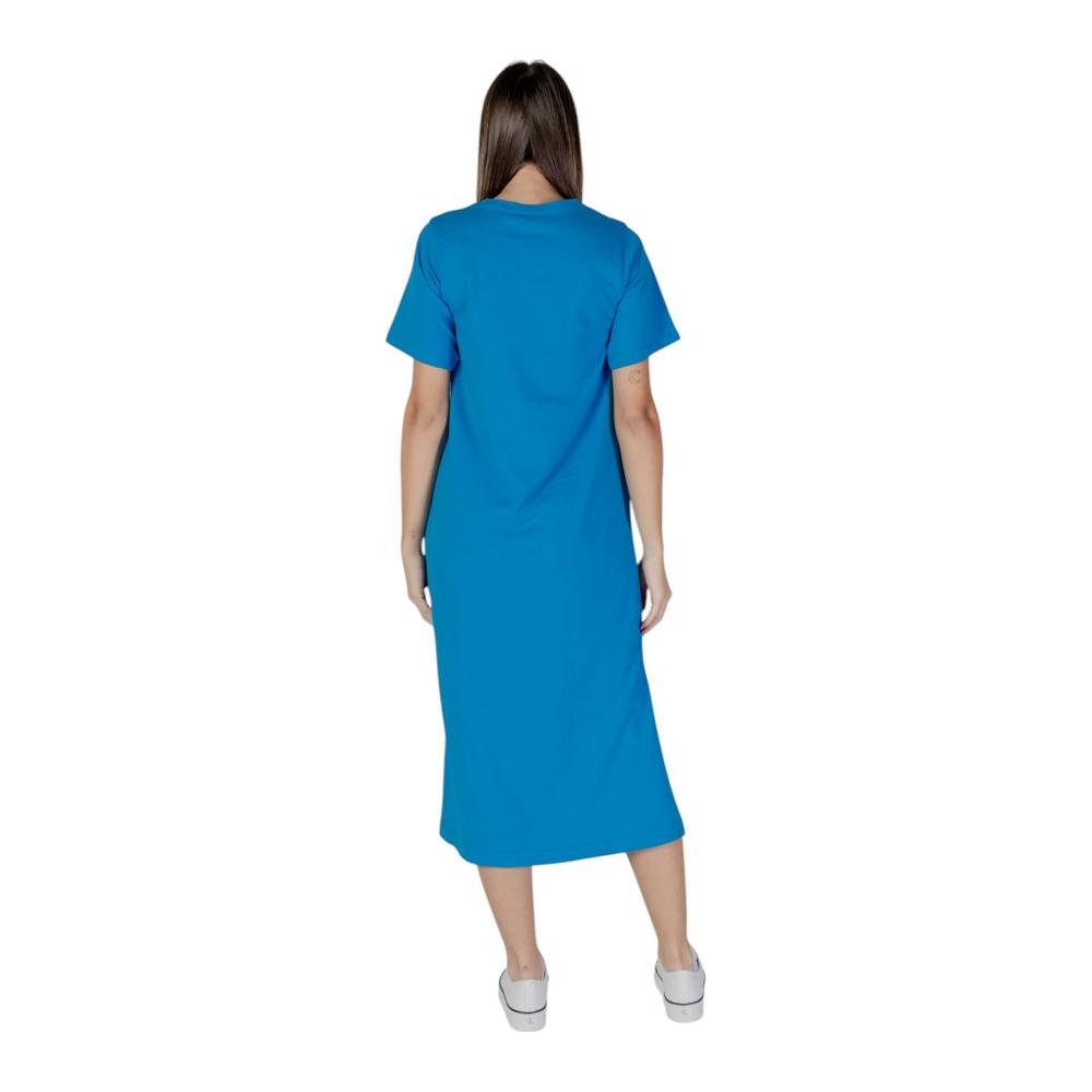 B.Young Blue Cotton Dress B.Young Dark Cyan