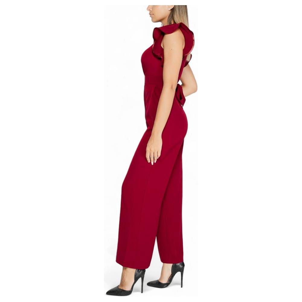 Rinascimento Bordeaux Polyester Suits & Blazer