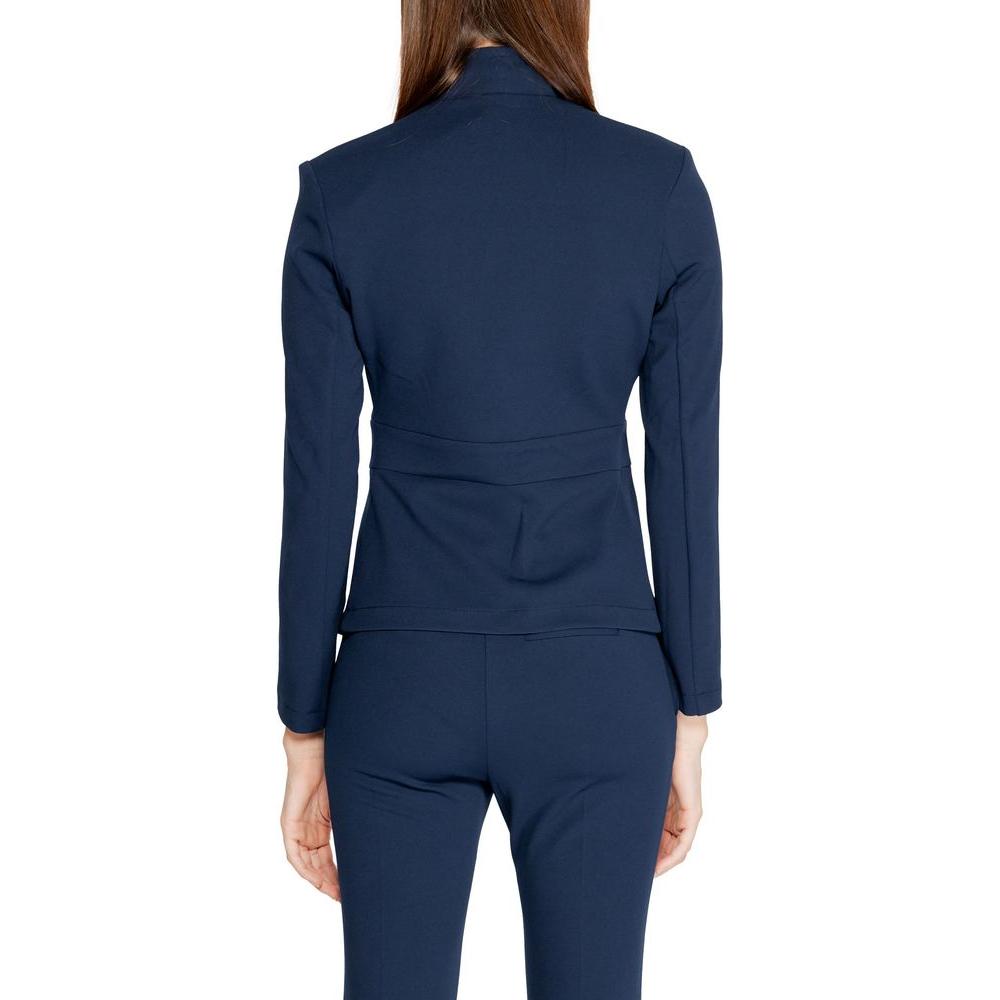 Rinascimento Blue Polyester Suits & Blazer Rinascimento Dark Slate Gray