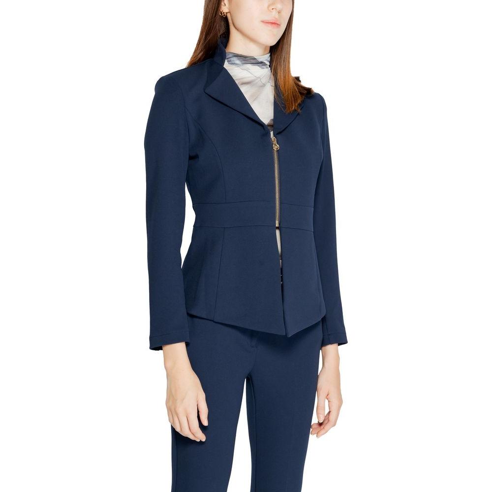 Rinascimento Blue Polyester Suits & Blazer Rinascimento Dark Slate Gray