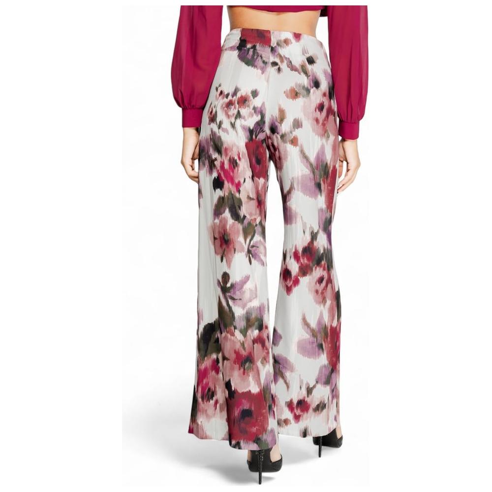 Rinascimento Bordeaux Polyester Jeans & Pant Rinascimento Light Gray