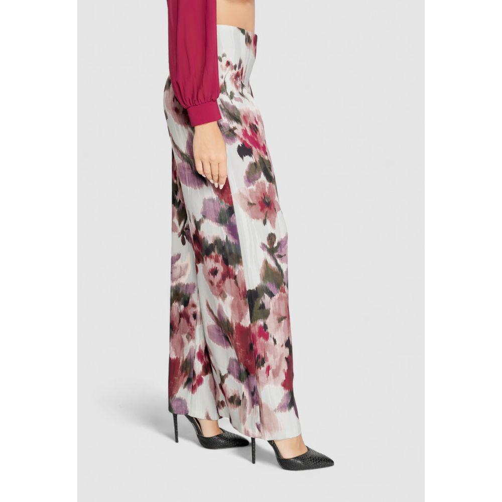 Rinascimento Bordeaux Polyester Jeans & Pant Rinascimento Light Gray