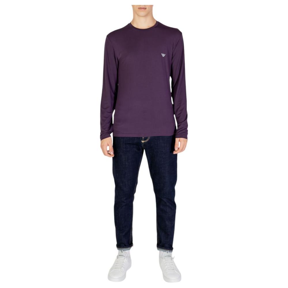 Emporio Armani Underwear Purple Modal Shirt Emporio Armani Underwear Dark Slate Gray