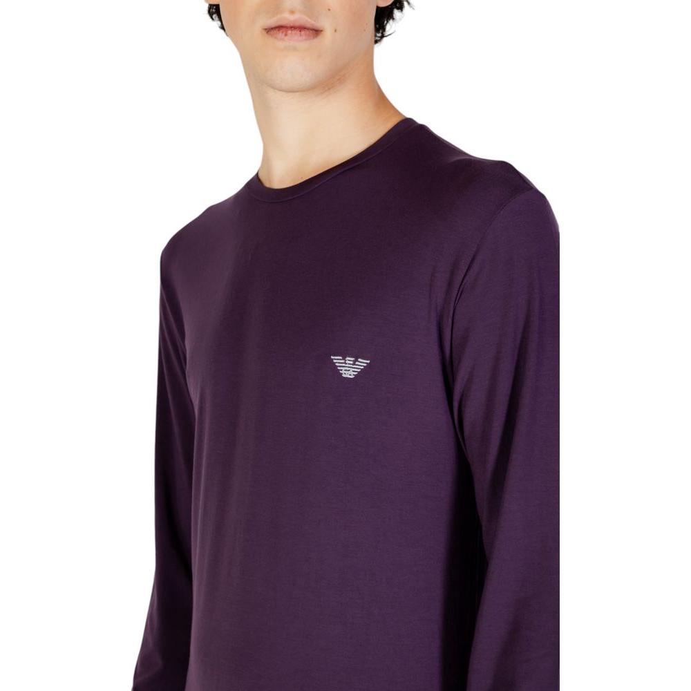 Emporio Armani Underwear Purple Modal Shirt Emporio Armani Underwear Dark Slate Gray