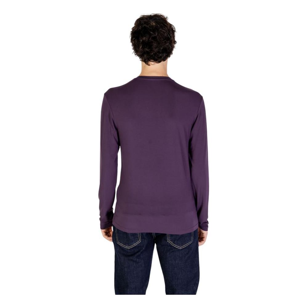 Emporio Armani Underwear Purple Modal Shirt Emporio Armani Underwear Dark Slate Gray