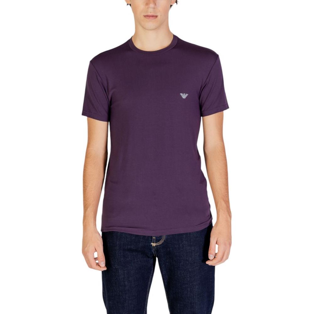Emporio Armani Underwear Purple Modal T-Shirt Emporio Armani Underwear Dark Slate Gray