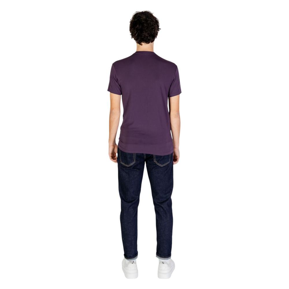 Emporio Armani Underwear Purple Modal T-Shirt Emporio Armani Underwear Dark Slate Gray