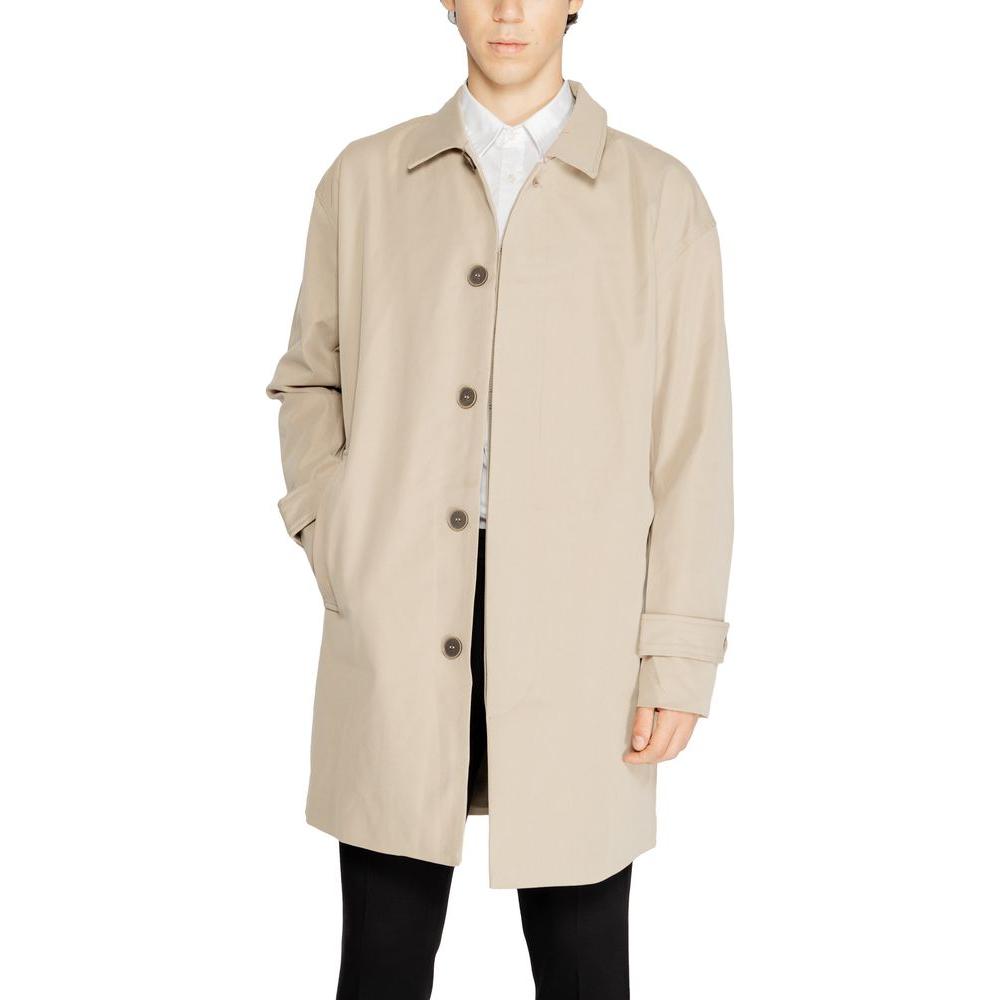 Only & Sons Beige Polyester Jacket