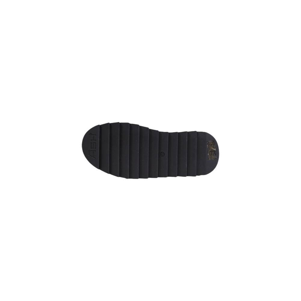 Sole view of ASH Black Suede Leather Boot, women's fall/winter collection, crafted from 100% suede leather for stylish comfort.
