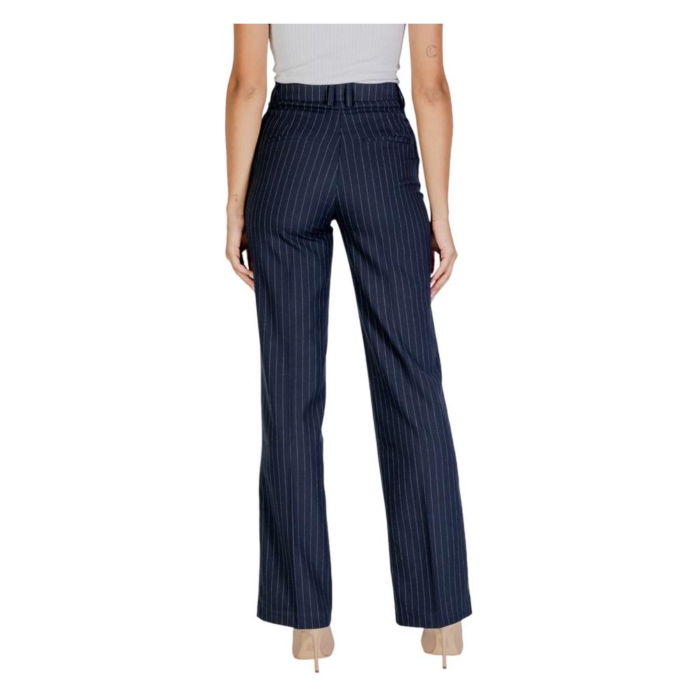 Morgan De Toi Blue Polyester Jeans & Pant Morgan De Toi Tan