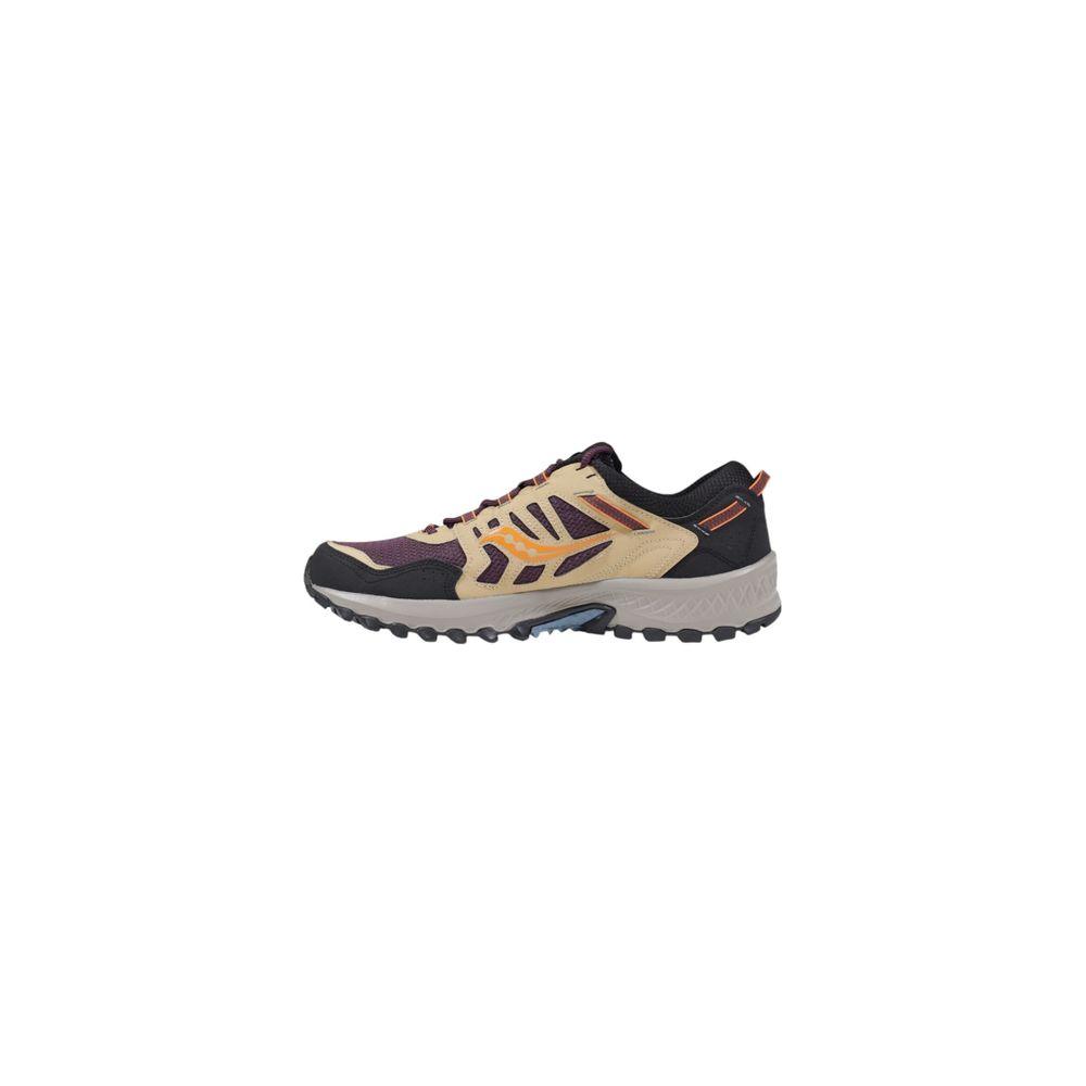 Saucony Purple Nubuc Leather Sneaker Saucony Dark Gray
