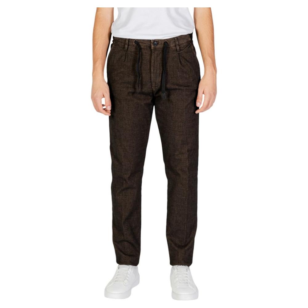 Hamaki-Ho Gray Cotton Jeans & Pant Hamaki-Ho Black