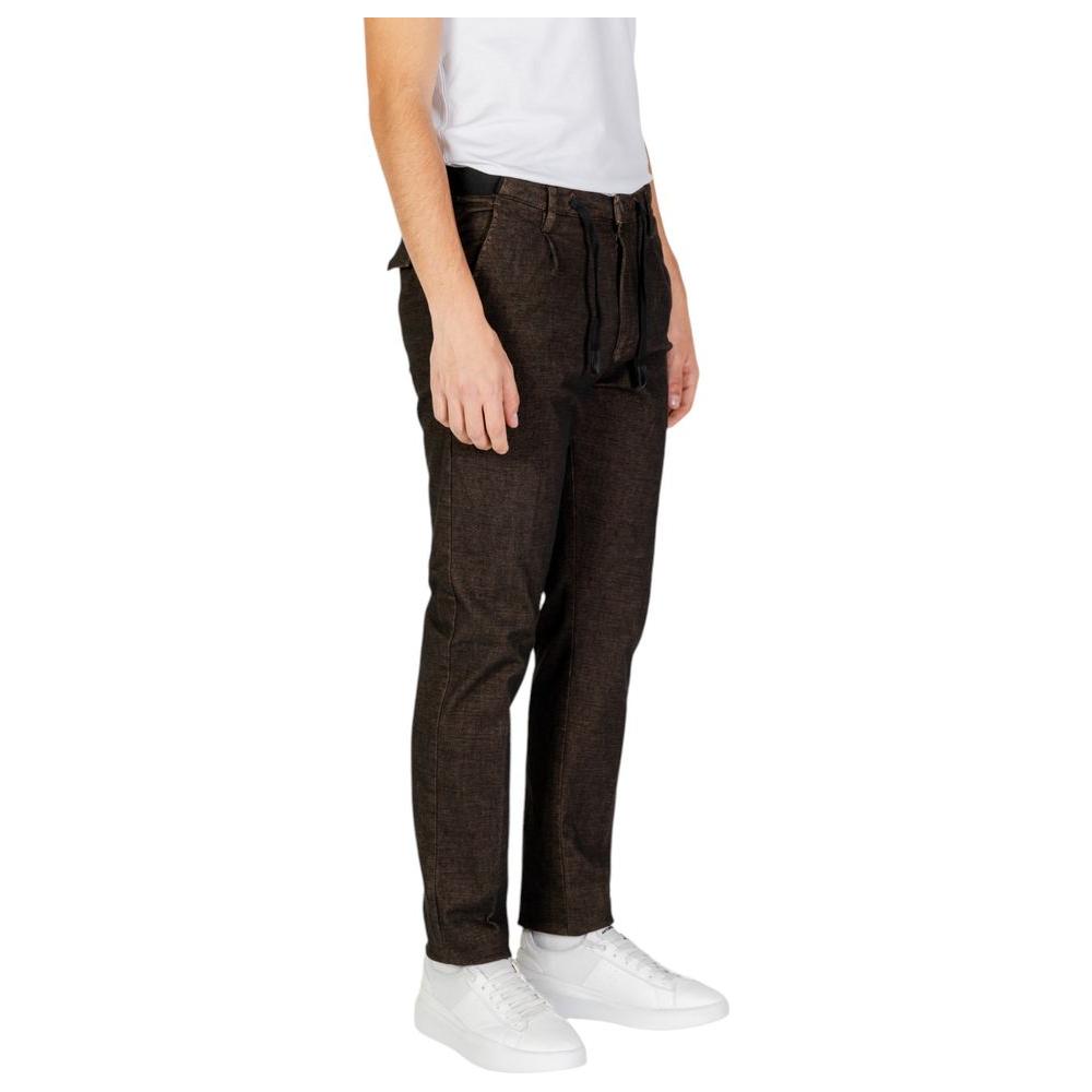 Hamaki-Ho Gray Cotton Jeans & Pant Hamaki-Ho Black