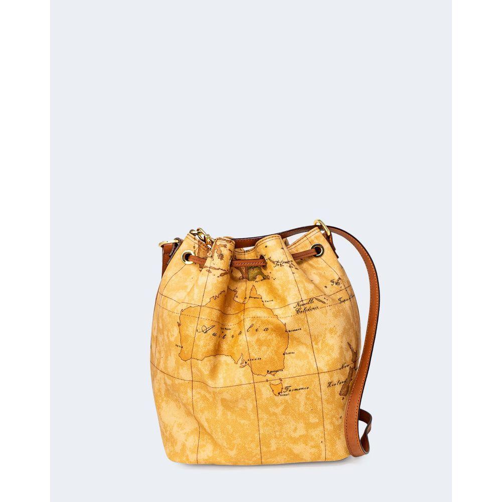 Alviero Martini Prima Classe Beige Leather Handbag Alviero Martini Prima Classe Lavender