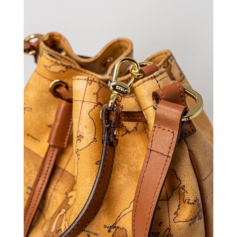 Alviero Martini Prima Classe Beige Leather Handbag Alviero Martini Prima Classe Sienna