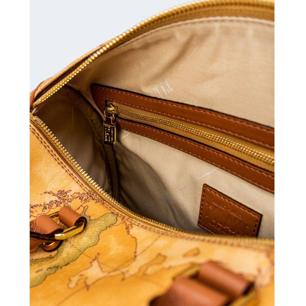 Alviero Martini Prima Classe Beige Leather Handbag Alviero Martini Prima Classe Sandy Brown