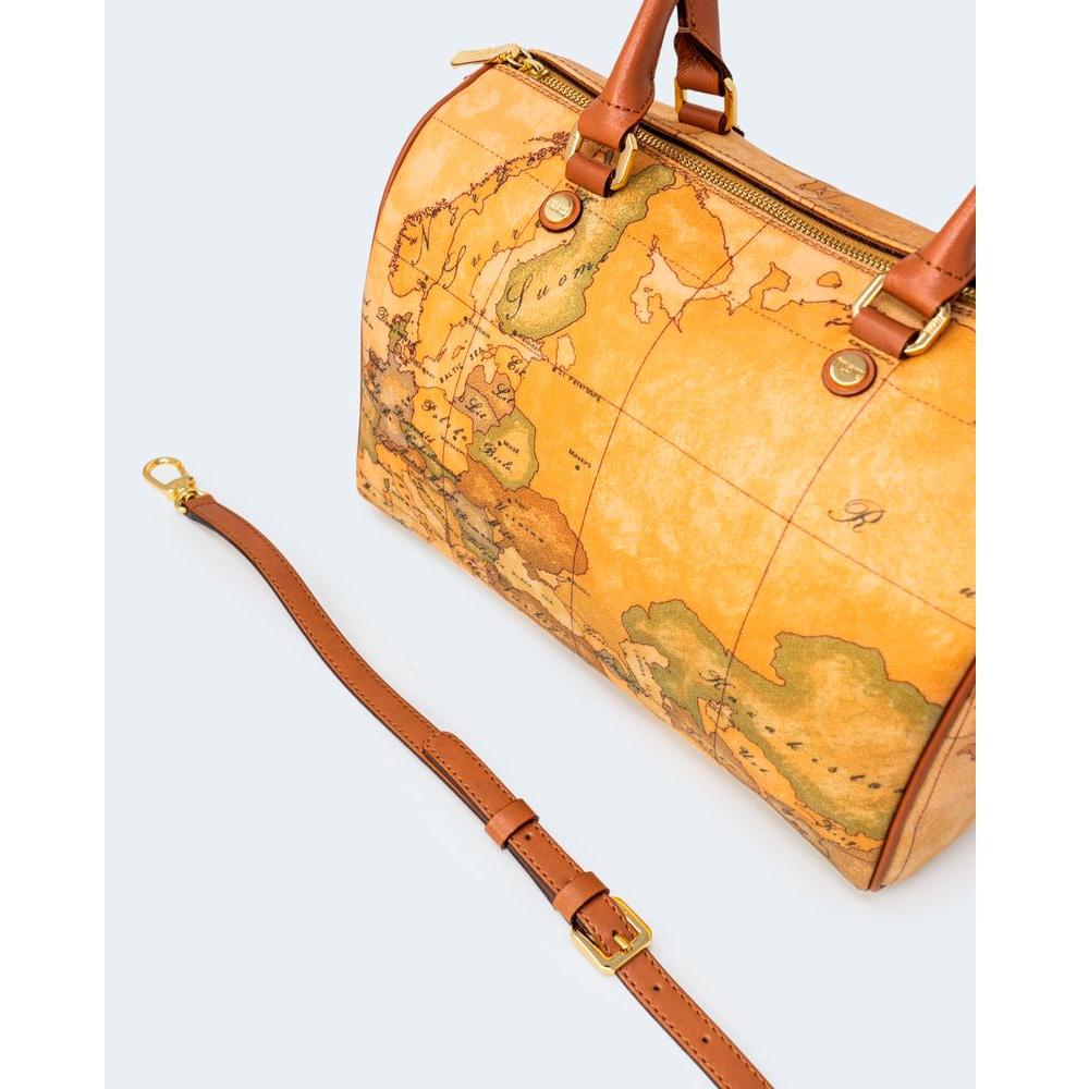 Alviero Martini Prima Classe Beige Leather Handbag Alviero Martini Prima Classe Lavender