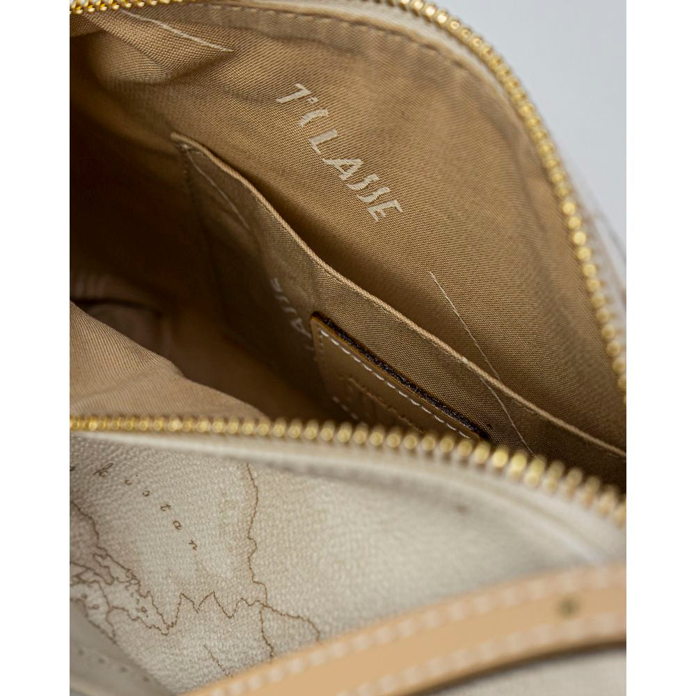 Alviero Martini Prima Classe White Leather Handbag Alviero Martini Prima Classe Rosy Brown