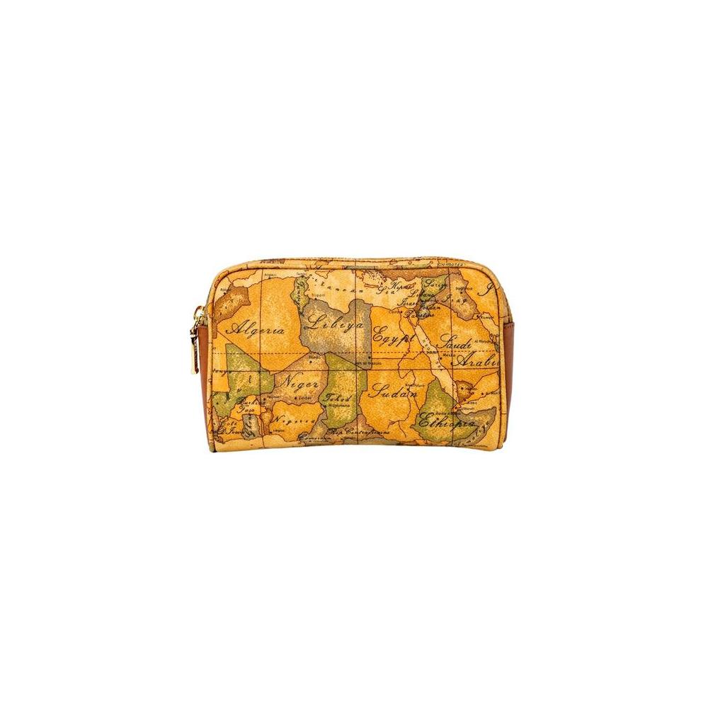 Alviero Martini Prima Classe Beige Leather Belt Bag Alviero Martini Prima Classe Goldenrod