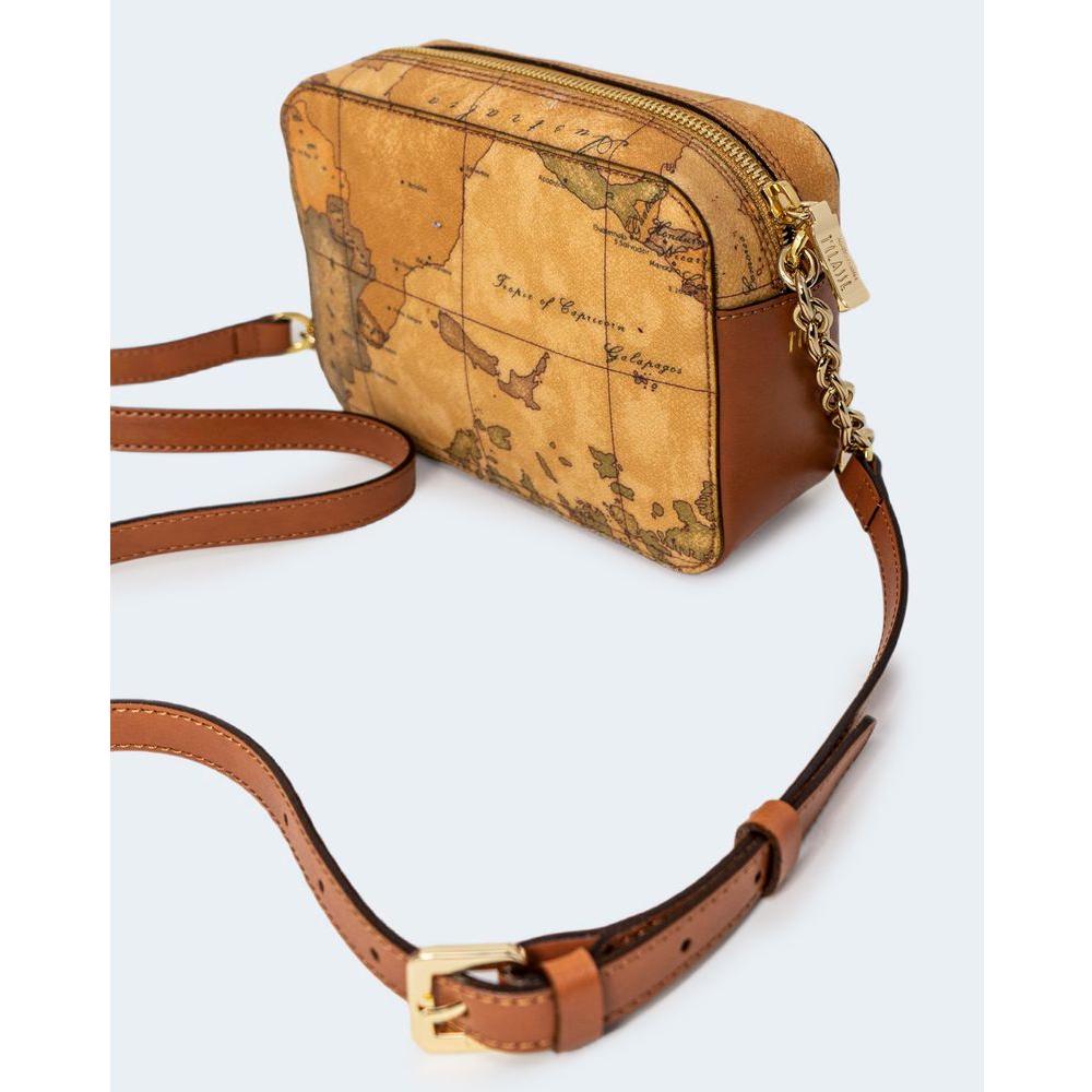 Alviero Martini Prima Classe Beige Cotton Handbag Alviero Martini Prima Classe Lavender