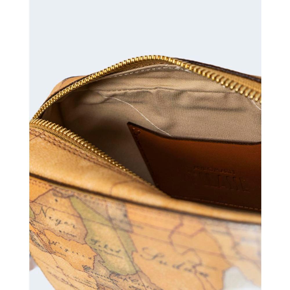 Alviero Martini Prima Classe Beige Cotton Handbag Alviero Martini Prima Classe Dark Khaki