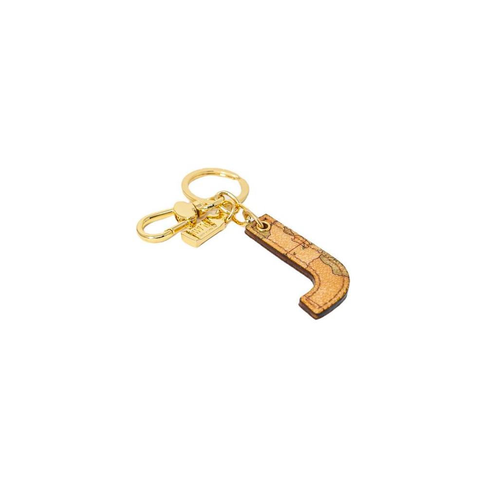 Alviero Martini Prima Classe Beige Polyethylene Keychain Alviero Martini Prima Classe Tan