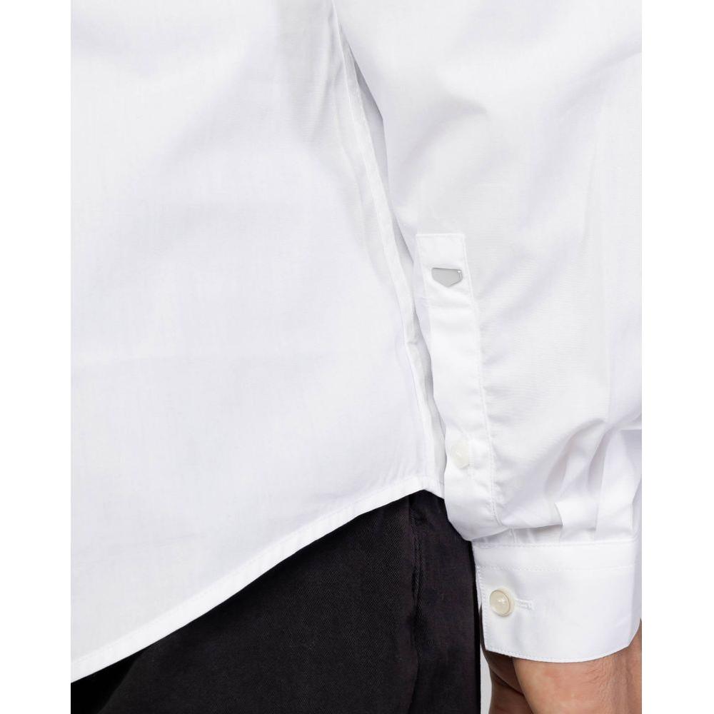Antony Morato White Cotton Shirt Antony Morato Lavender