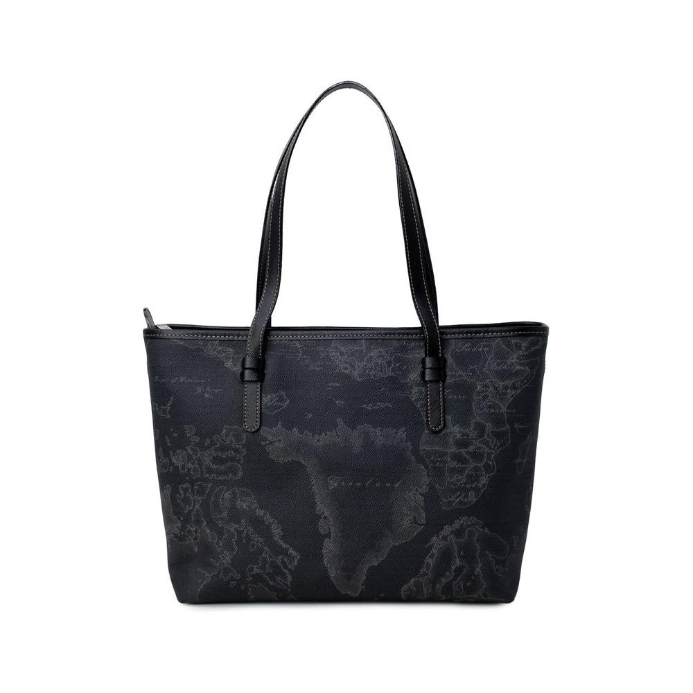 Alviero Martini Prima Classe Black Leather Handbag