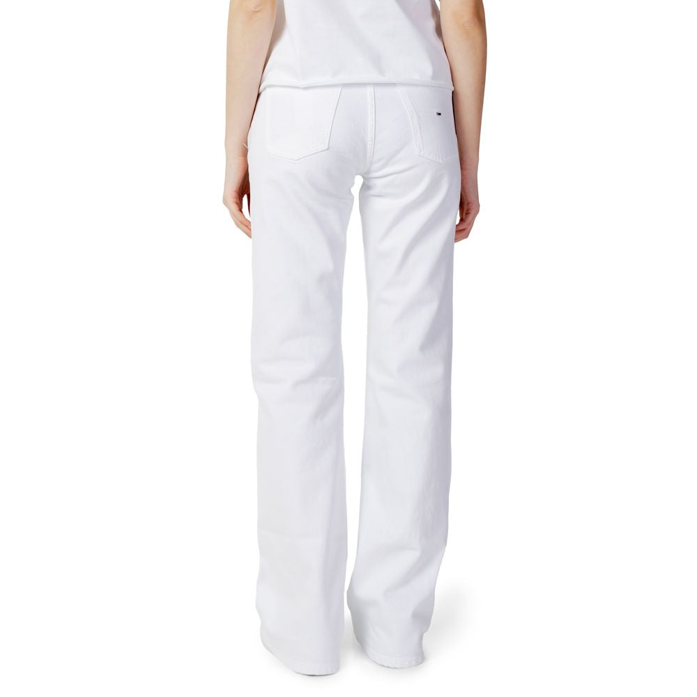 Tommy Hilfiger Jeans Blue Cotton Jeans & Pant Tommy Hilfiger Jeans Light Gray