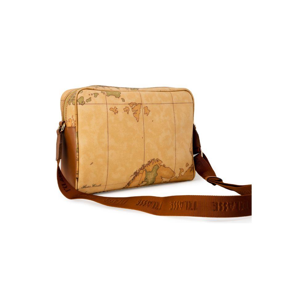 Alviero Martini Prima Classe Beige Polyester Handbag Alviero Martini Prima Classe Dark Salmon