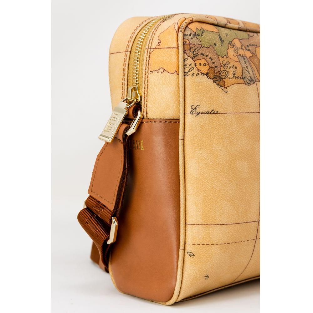Alviero Martini Prima Classe Beige Polyester Handbag Alviero Martini Prima Classe Dark Salmon