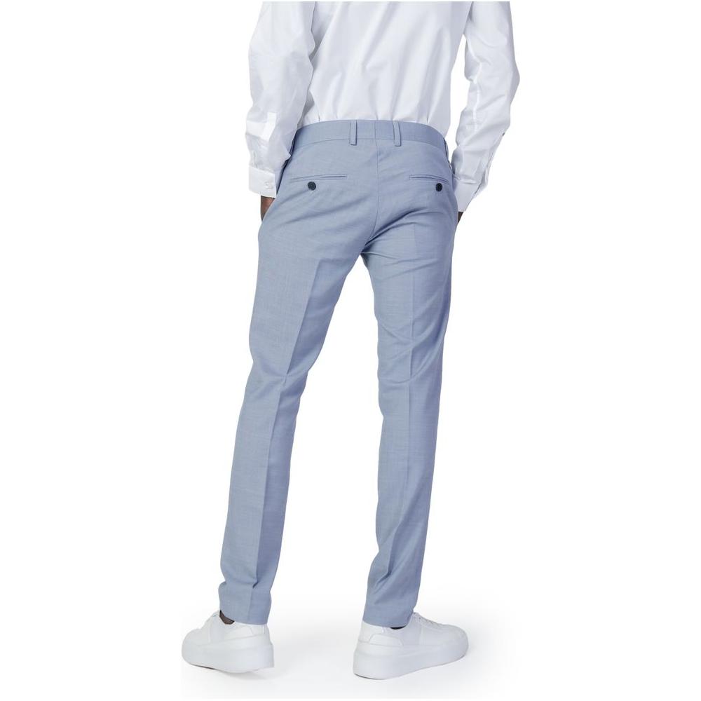 Antony Morato Blue Polyester Jeans & Pant Antony Morato Gray