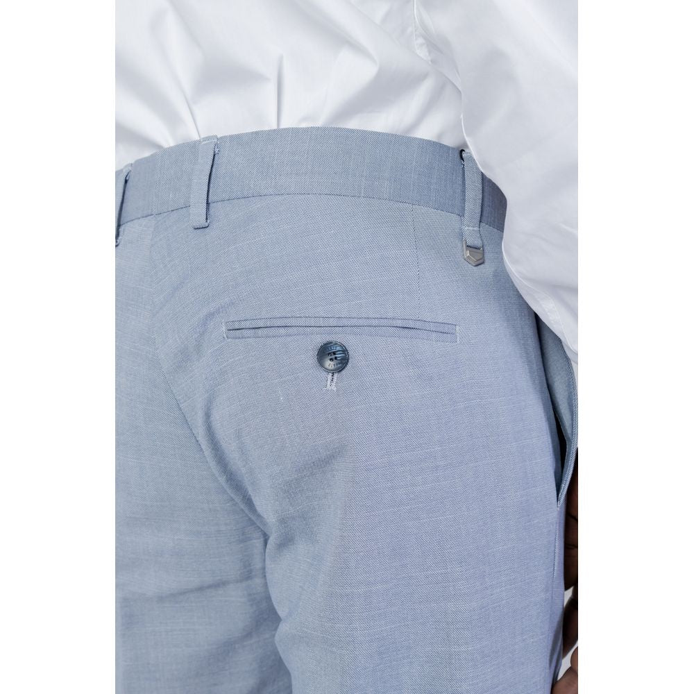 Antony Morato Blue Polyester Jeans & Pant Antony Morato Dark Gray