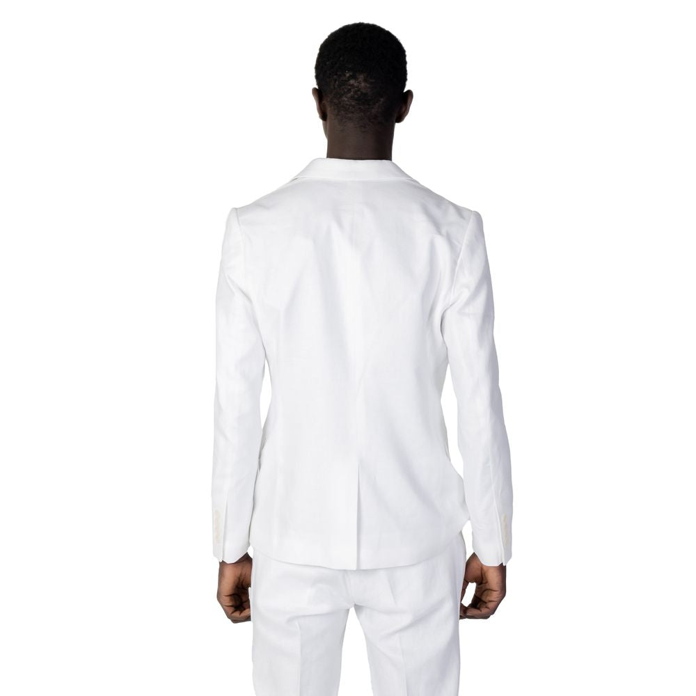 Antony Morato White Linen Suit Antony Morato Lavender