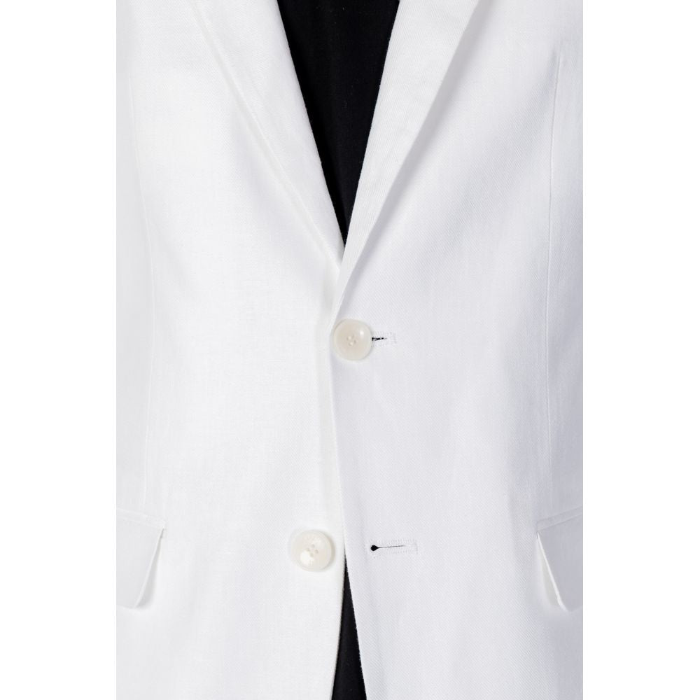 Antony Morato White Linen Suit Antony Morato Lavender