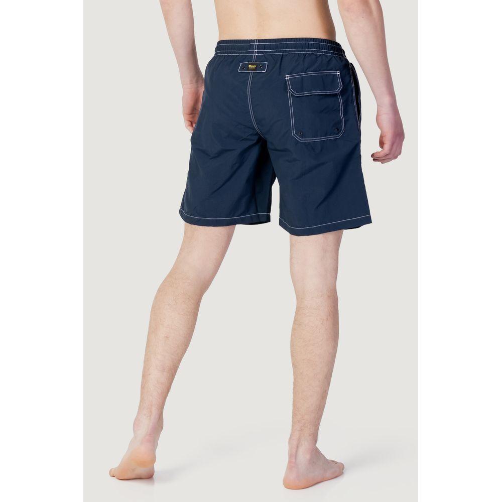 Blauer Blue Polyester Swimwear Blauer Light Gray