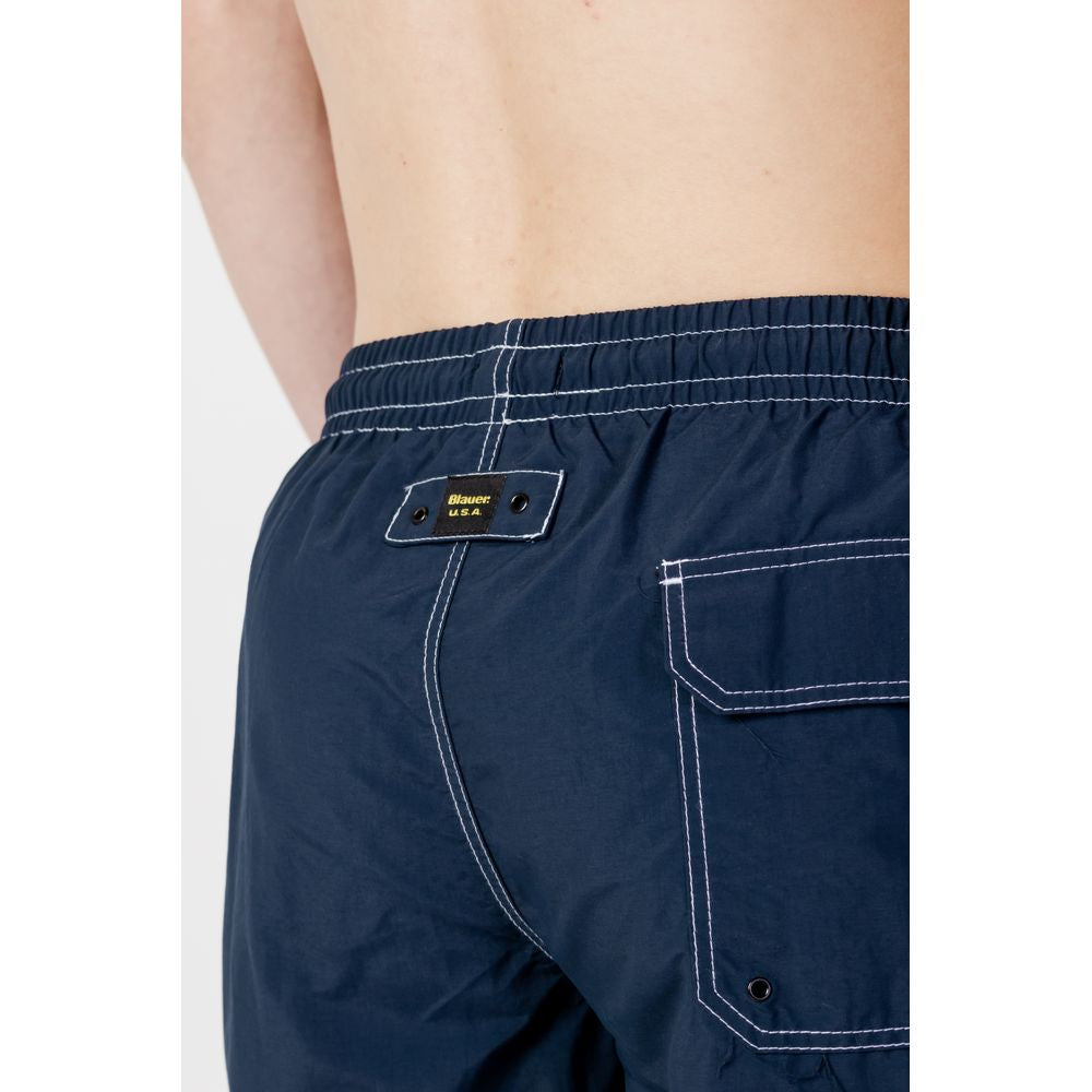 Blauer Blue Polyester Swimwear Blauer Dark Slate Gray