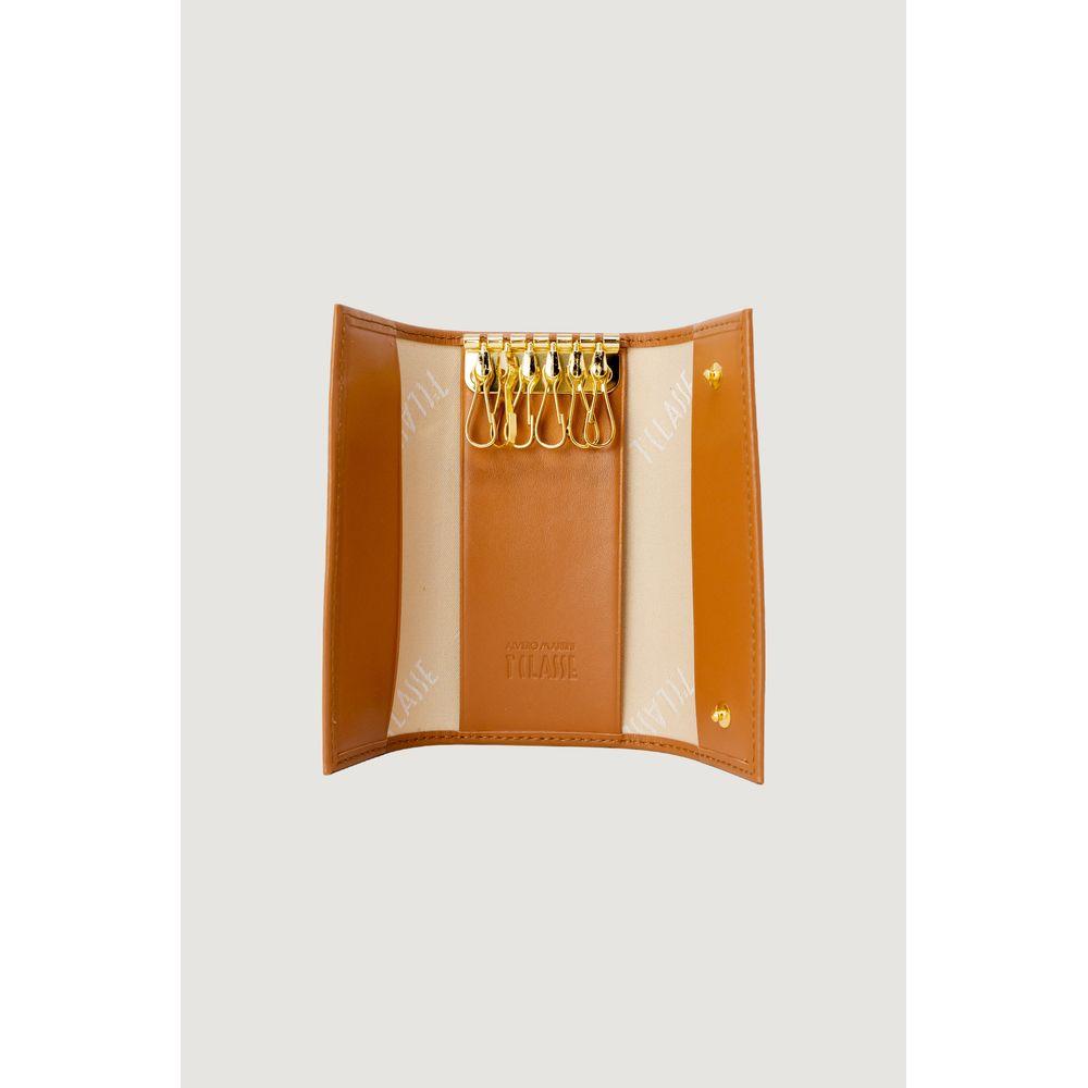 Alviero Martini Prima Classe Beige Polyester Keychain Alviero Martini Prima Classe Light Gray
