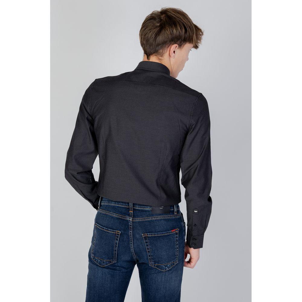 Antony Morato Gray Cotton Shirt Antony Morato Gray