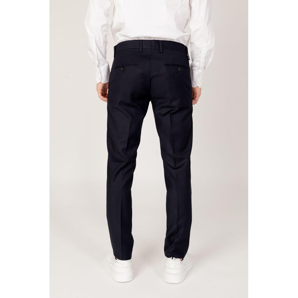 Antony Morato Blue Polyester Jeans & Pant Antony Morato Light Gray