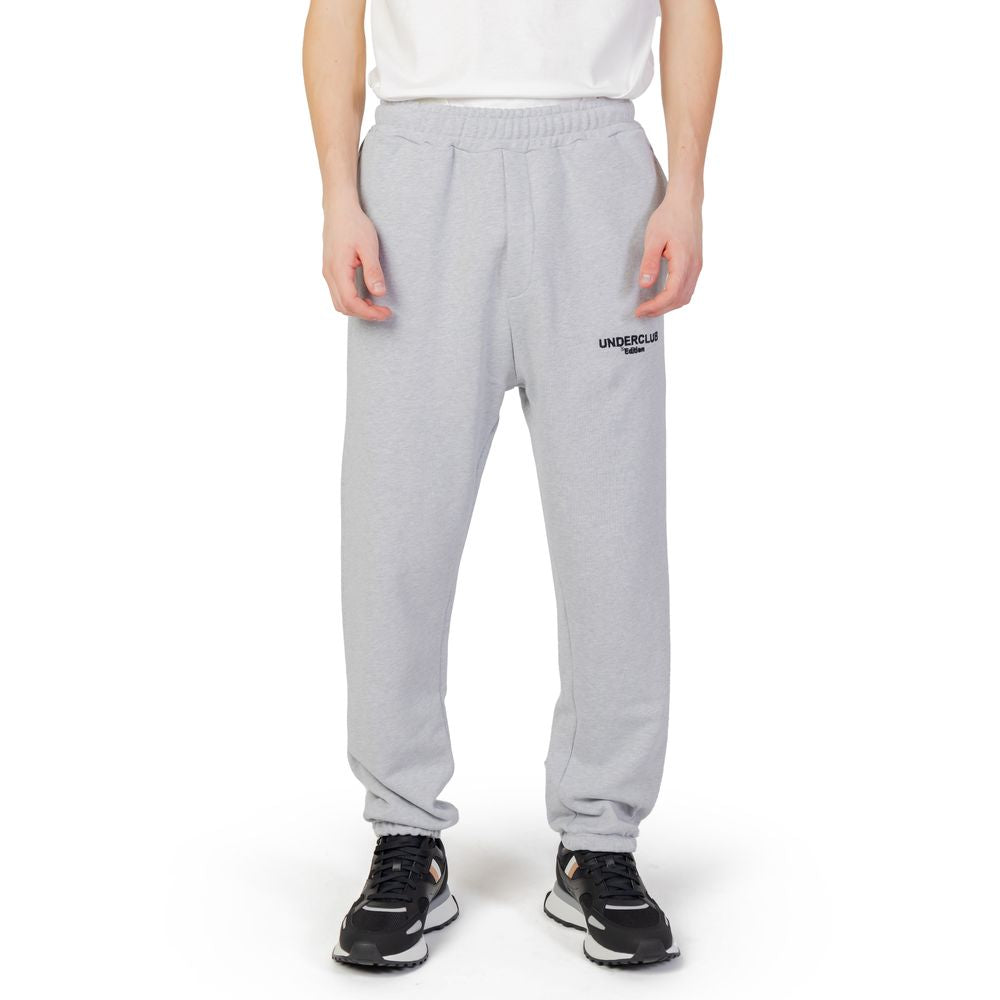 Underclub Gray Cotton Jeans & Pant Underclub Light Gray