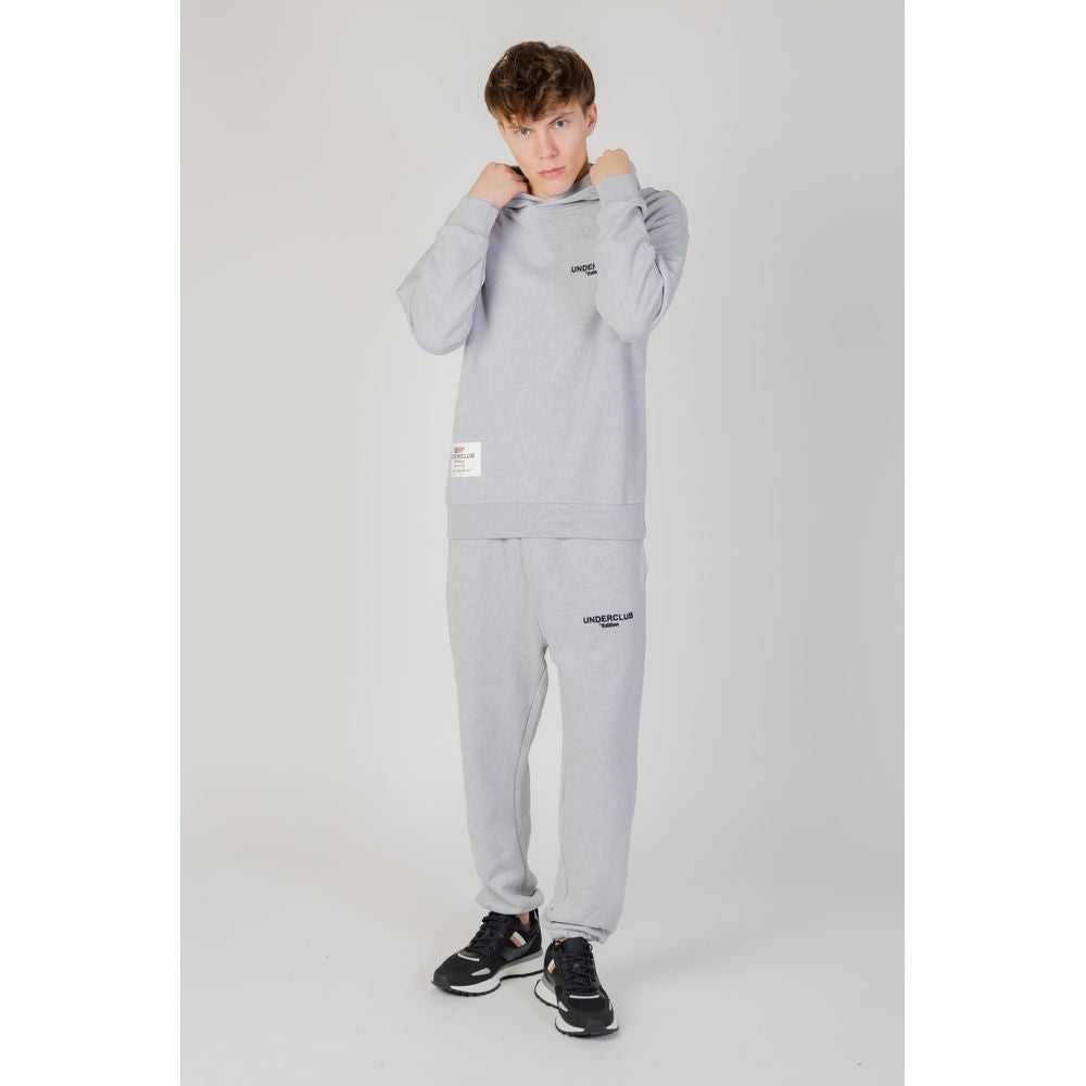 Underclub Gray Cotton Jeans & Pant Underclub Light Gray