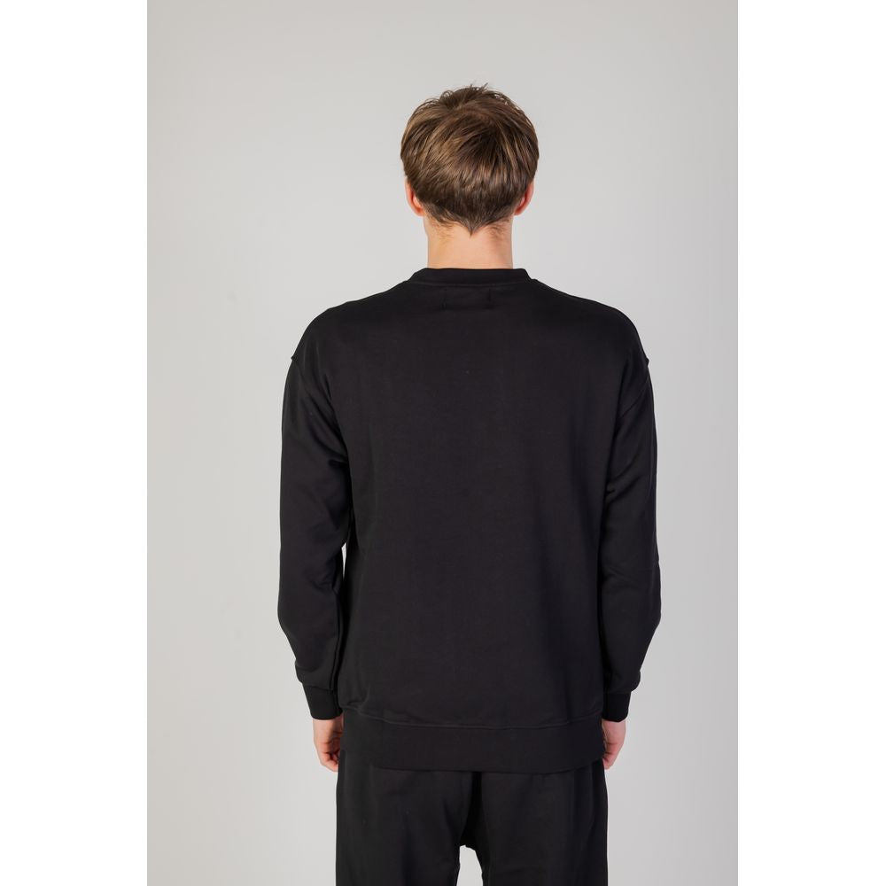 Underclub Black Cotton Sweater Underclub Light Gray