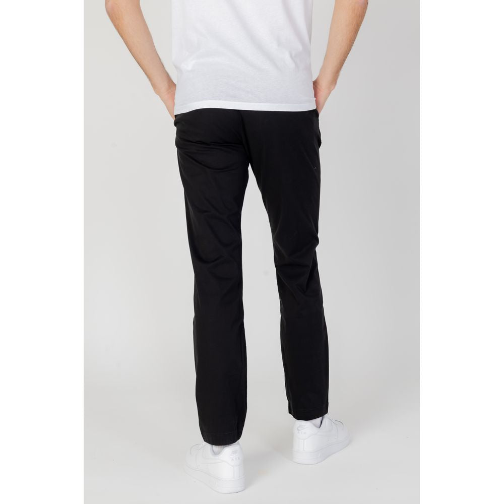 Tommy Hilfiger Jeans Black Organic Cotton Jeans & Pant Tommy Hilfiger Jeans Light Gray