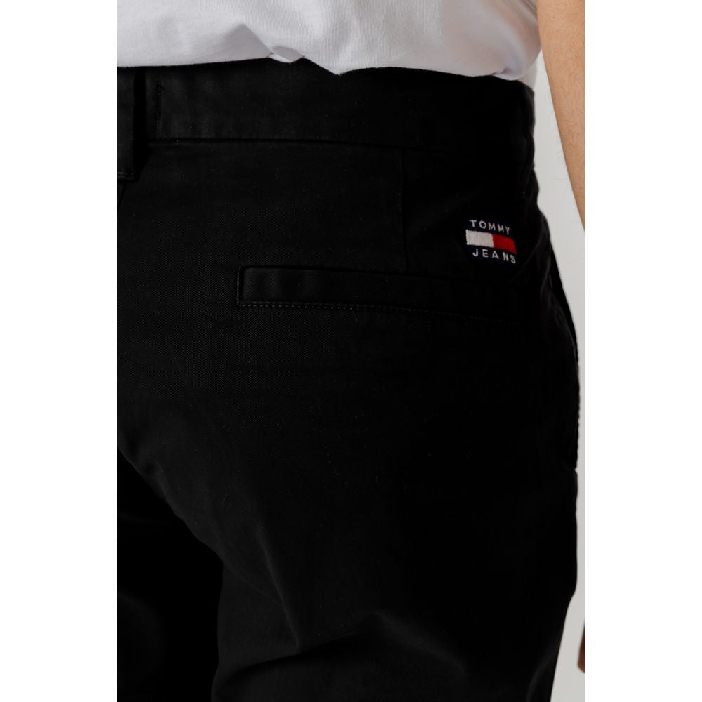 Tommy Hilfiger Jeans Black Organic Cotton Jeans & Pant Tommy Hilfiger Jeans Dark Gray