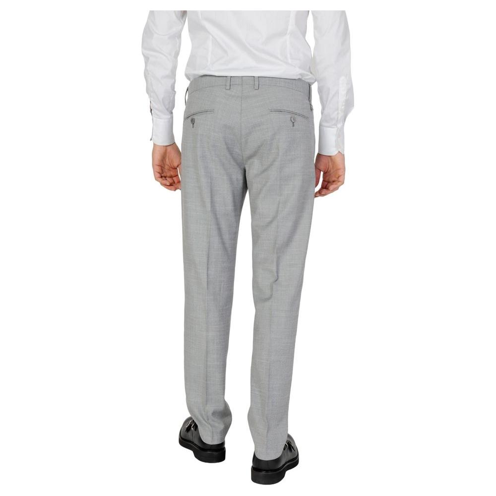 Antony Morato Gray Polyester Jeans & Pant Antony Morato Gray