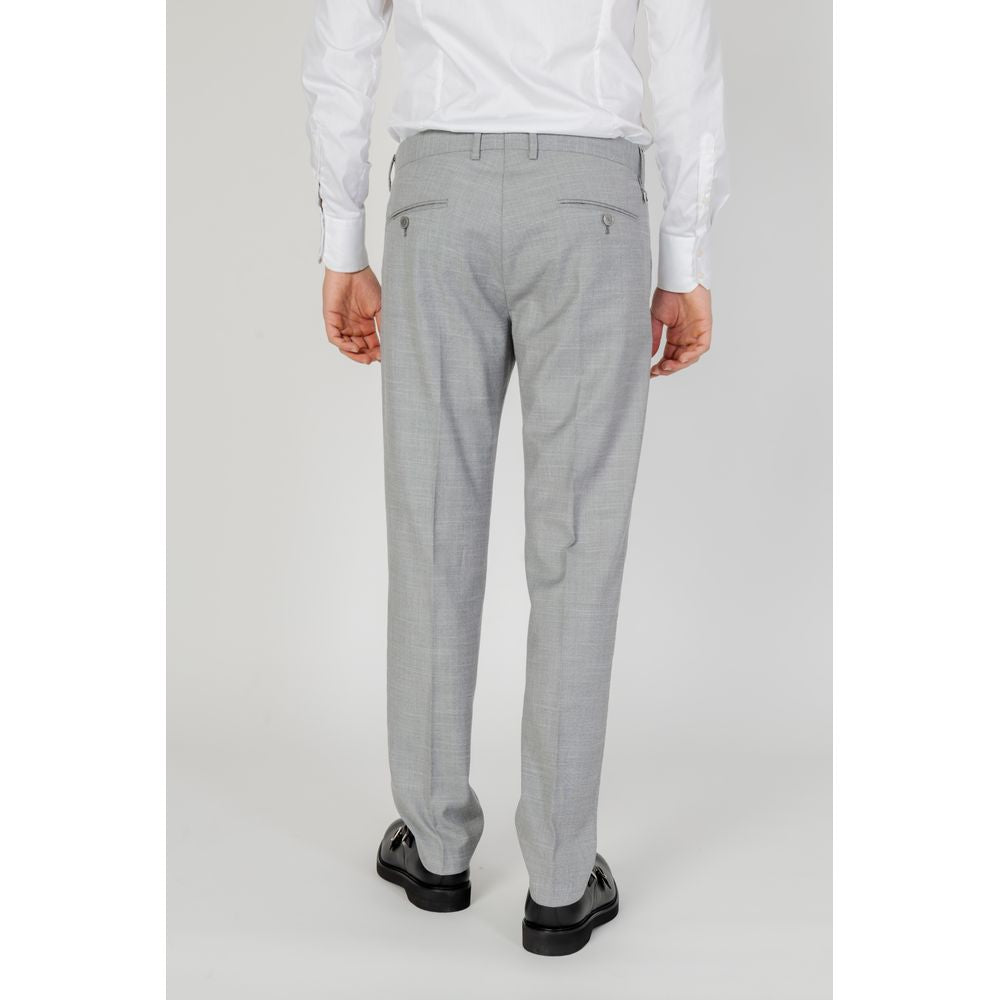 Antony Morato Gray Polyester Jeans & Pant Antony Morato Gray