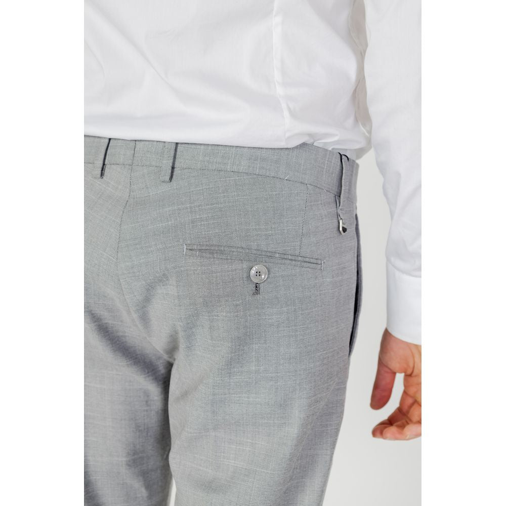 Antony Morato Gray Polyester Jeans & Pant Antony Morato Gray