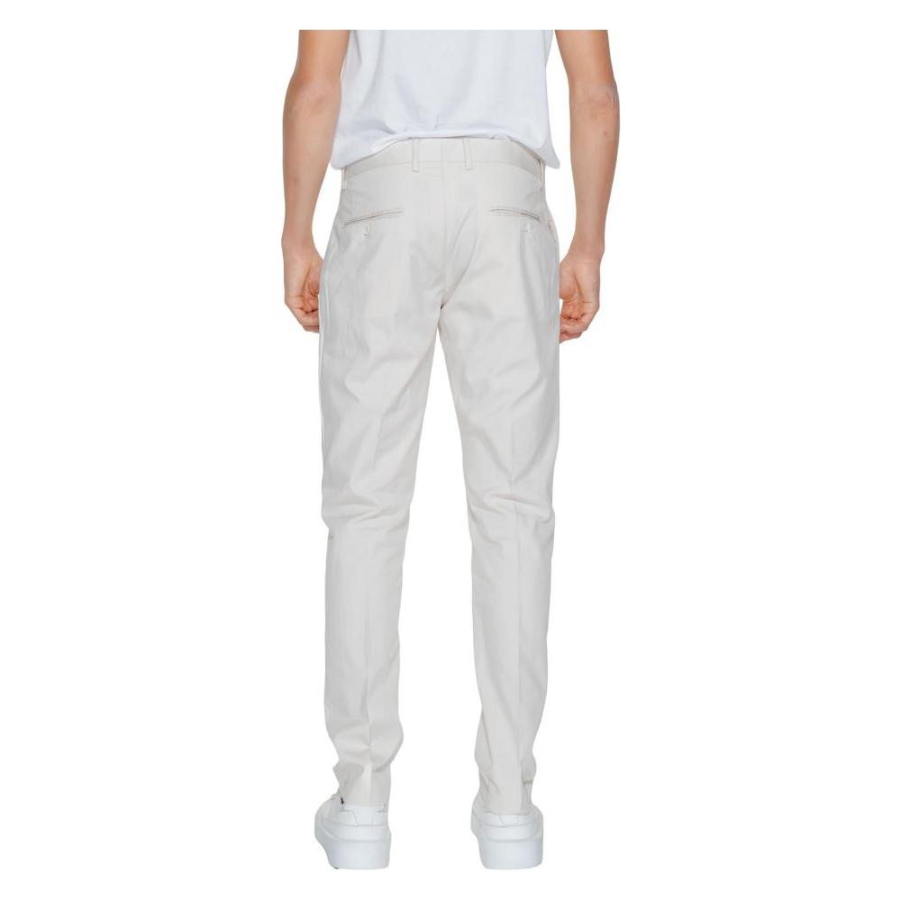 Antony Morato Beige Cotton Jeans & Pant Antony Morato Light Gray