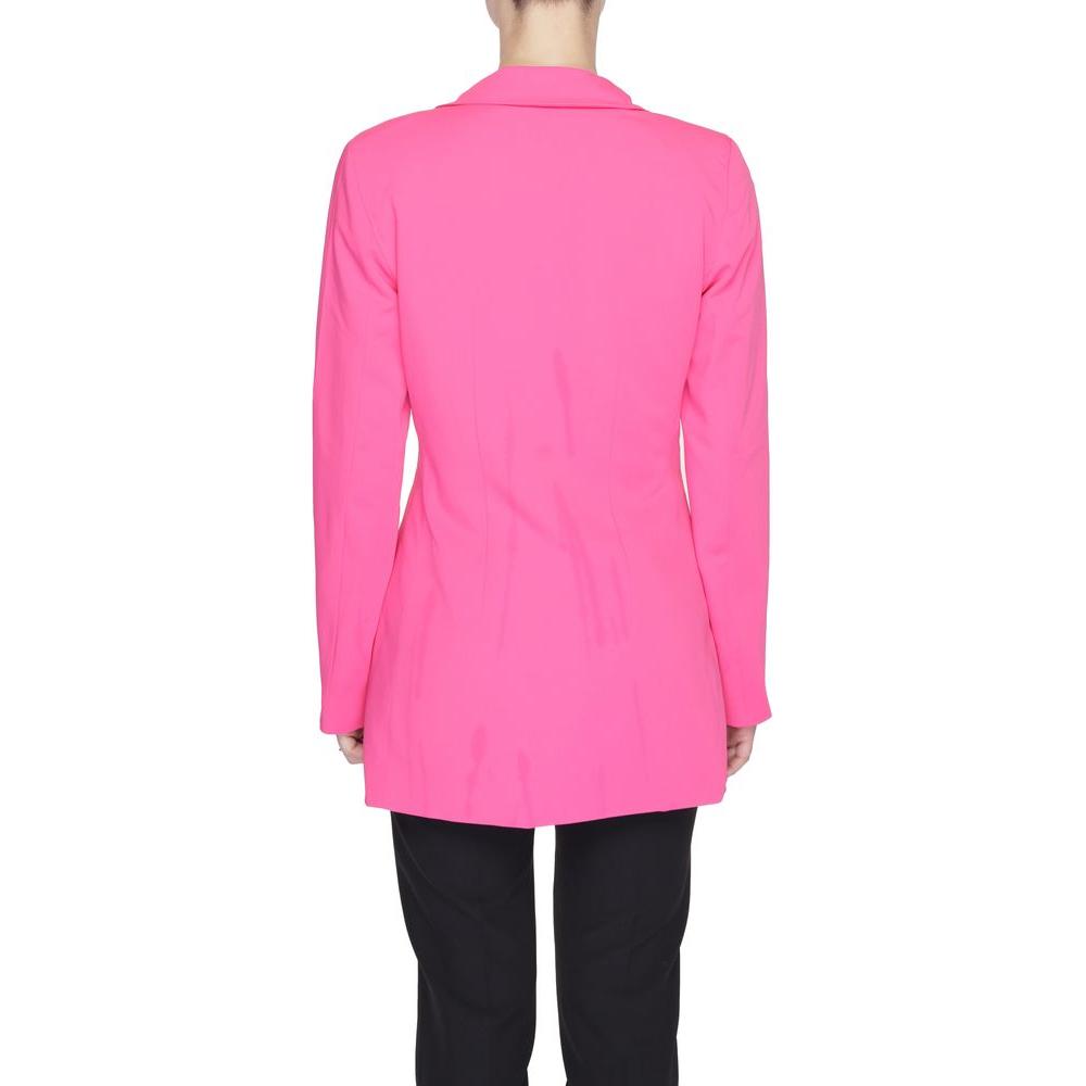 Vero Moda Pink Polyester Suits & Blazer Vero Moda Hot Pink
